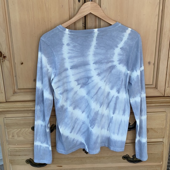 NWT Madewell Long Sleeve Tie Dye Shirt - medium - Picture 3 of 6